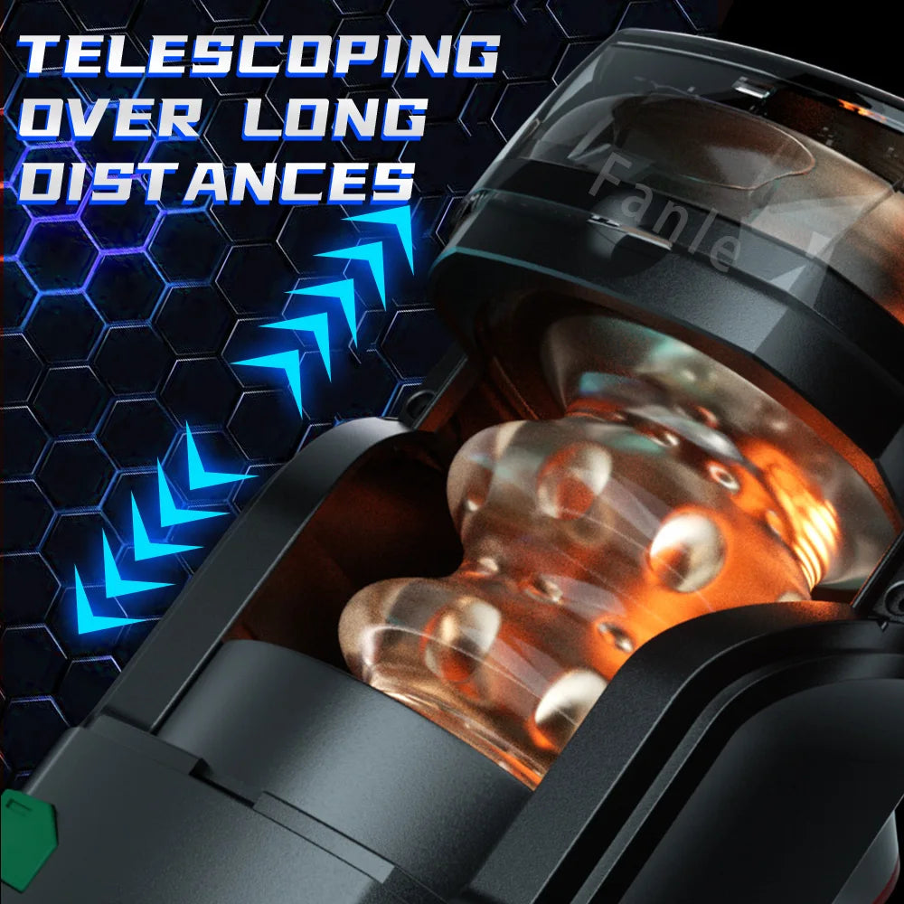 Male Masturbation Cup Automatic Telescopic Heated Sucking Pocket Pussy Blowjob Sex Machines Toy Adult Goods for Men Masturbator