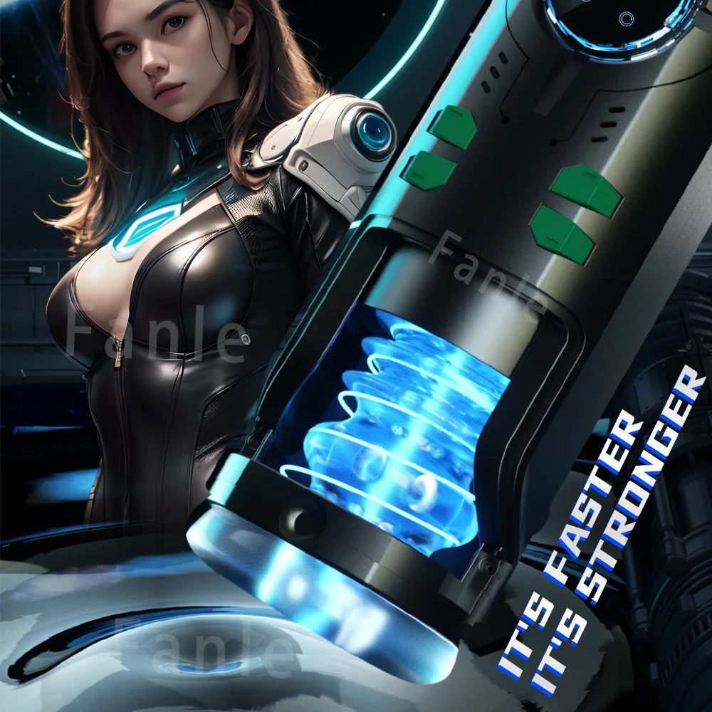 Male Masturbation Cup Automatic Telescopic Heated Sucking Pocket Pussy Blowjob Sex Machines Toy Adult Goods for Men Masturbator