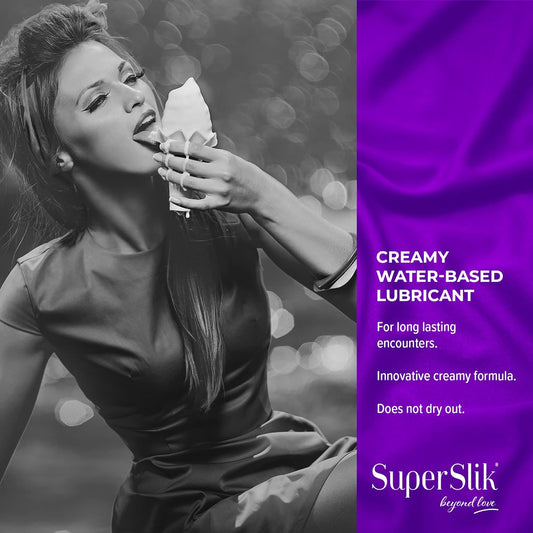 Cum Lube, Creamy Thick White Personal Lubricant Water-Based Lube 250Ml