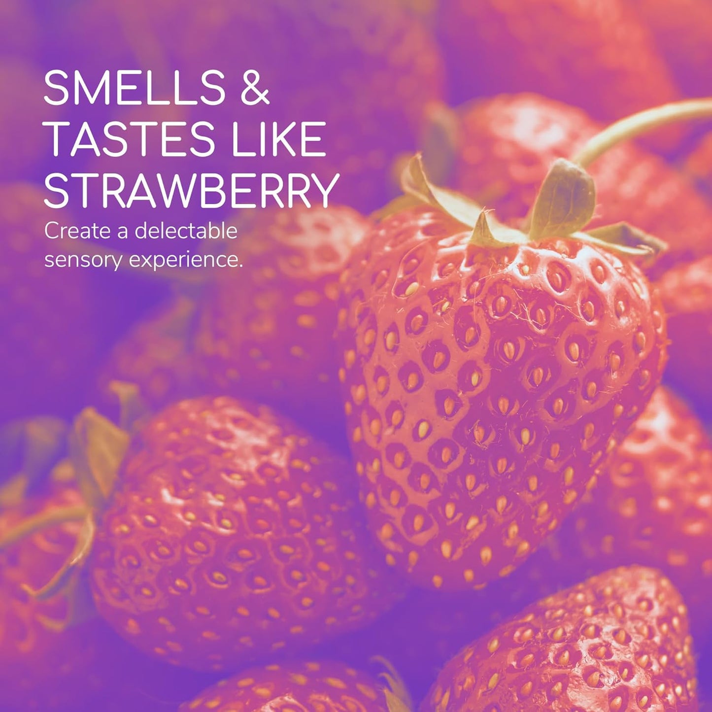 Water Based Flavored (2.5Oz), Edible Strawberry Personal Lubricant for Men, Women and Couples, Travel-Friendly Size