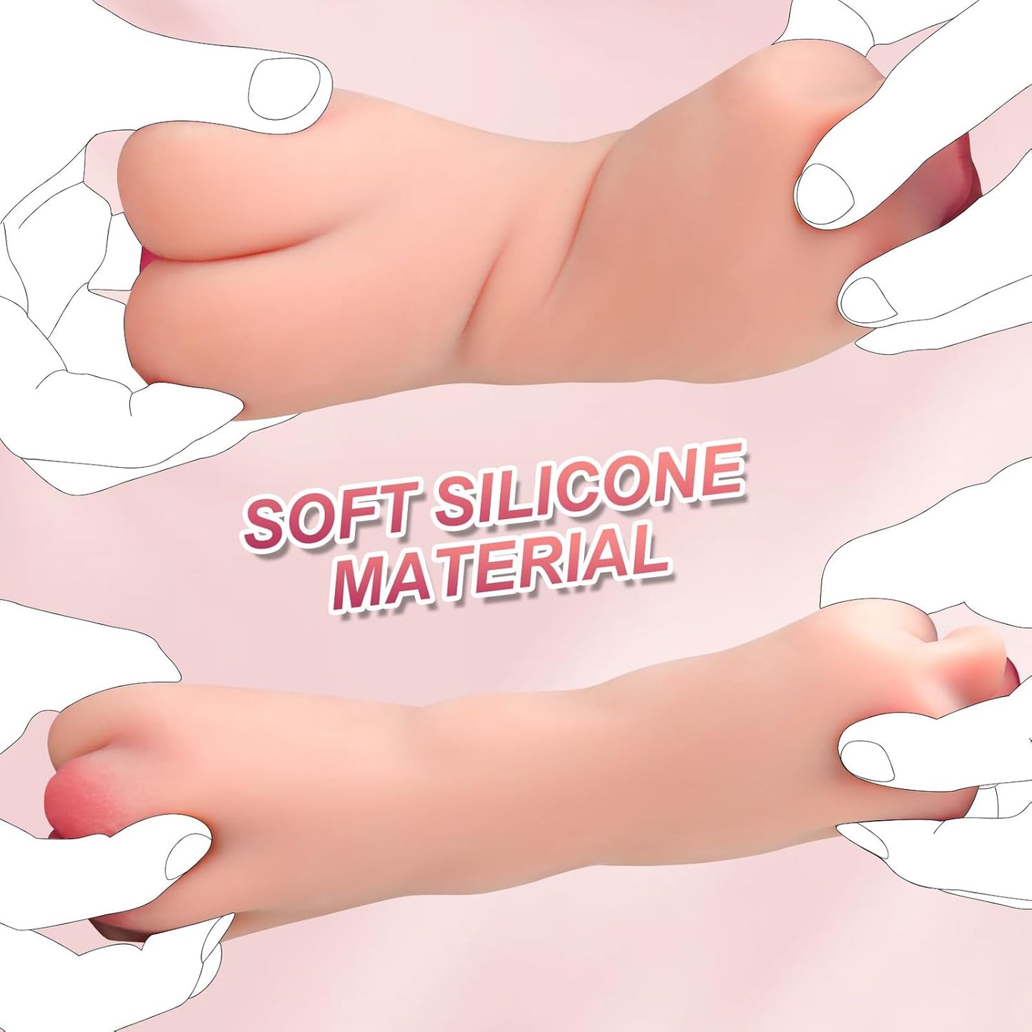 Pocket Pussy Sex Toys for Men - Adult Toys Male Masturbator Sex Doll with 3D Realistic Textured Tight & Real Mouth for Penis Stimulation,Male Blowjob Stroker Toys Adult Sex Toy for Men Masturbation