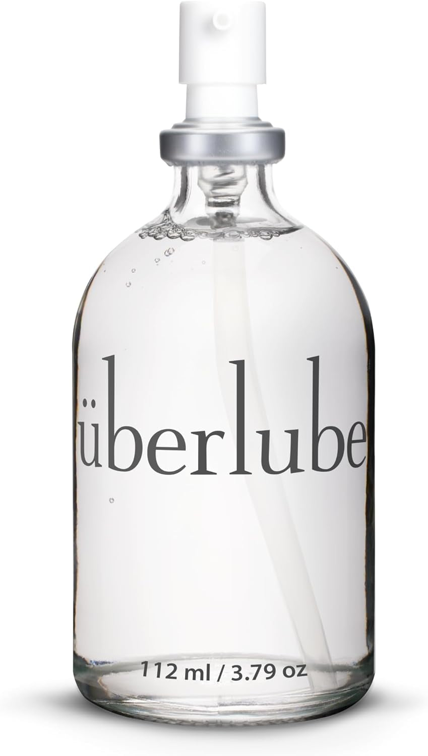Silicone Base Lube - Unscented Silicone Lubricant Personal Lubrication : Latex Safe Privacy Sex Lube Liquid for Couples Women & Men - Flavorless, Vaginal & Anal - 112Ml