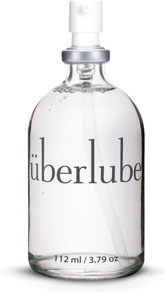 Silicone Base Lube - Unscented Silicone Lubricant Personal Lubrication : Latex Safe Privacy Sex Lube Liquid for Couples Women & Men - Flavorless, Vaginal & Anal - 112Ml